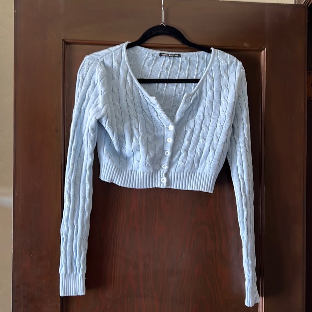 Brandy Melville knit crop top